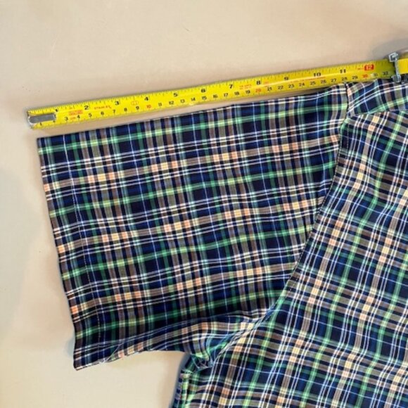 SADDLEBRED | Short Sleeve Men's button down shirt Size L - Picture 9 of 13